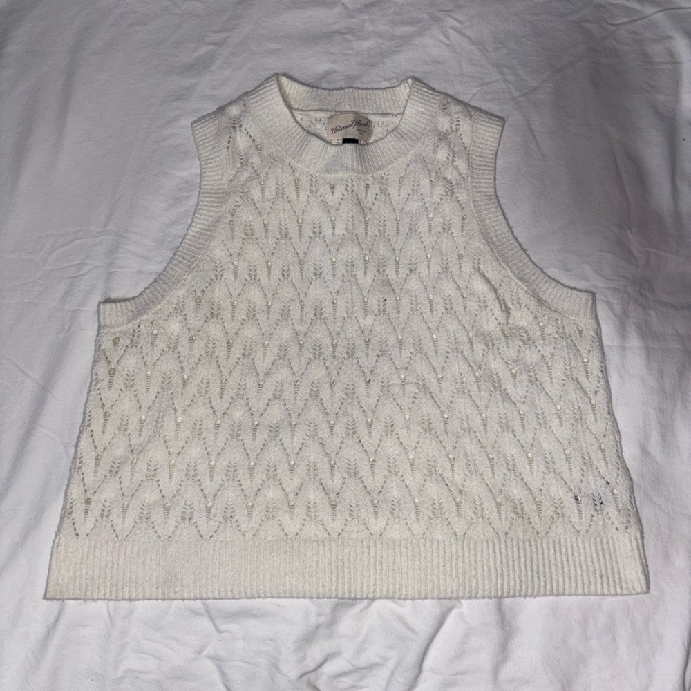 Universal Thread Ivory Knit Top - Picture 6 of 6